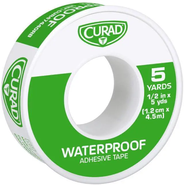 Main image of Curad Waterproof Adhesive Tape, 1/2 In. x 5 Yds., 6 Rolls