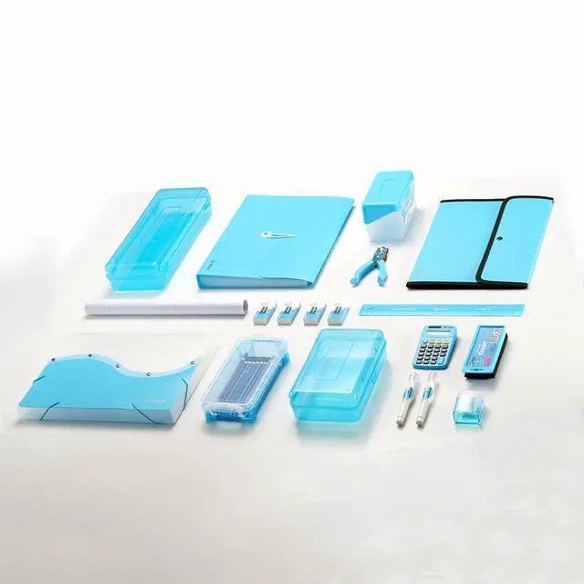 Alt view image 7 of 7 - Enday Single Hole Punch Blue 1/4" Hole Puncher Single with Soft Grid Handles, Circle Shape Paper Punch, Hole Puncher for Crafts in Home, Office, Classroom Kids and Adults