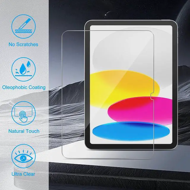 Alt view image 7 of 7 - XunyLyee 2 Pack Screen Protector for iPad A16 11th/ 10th Generation