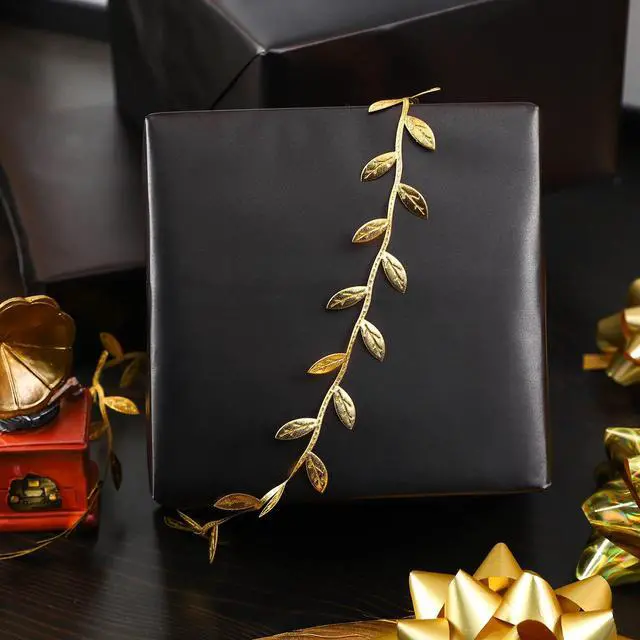 Alt view image 4 of 7 - RUSPEPA Matte Black Wrapping Paper - Solid Color Matte Gift Wrapping Paper Roll Perfect for Wedding, Birthday for Men, Christmas, Baby Shower, Graduation Gift, Father's Day Gifts - 17 Inch X 16.5 Feet