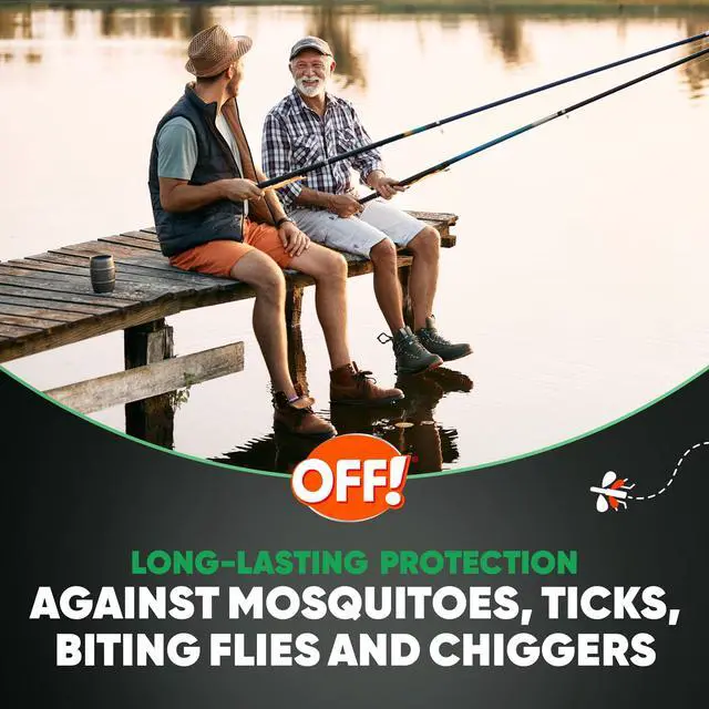 Alt view image 2 of 7 - OFF! Deep Woods Sportsmen Insect Repellent Aerosol, Bug Spray Containing 30% DEET, Protects Against Mosquitoes and Ticks, 6 Oz, (Pack of 4)