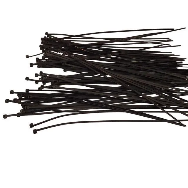 Alt view image 5 of 5 - BlueDot Trading 3.6x300 Black Zip ties, 100 pack
