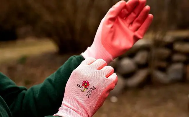 Alt view image 2 of 6 - 6 Pairs Women Gardening Gloves with Micro-Foam Coating - Garden Gloves Texture Grip - Working Gloves For Weeding, Digging, Raking and Pruning, Medium, Assorted color