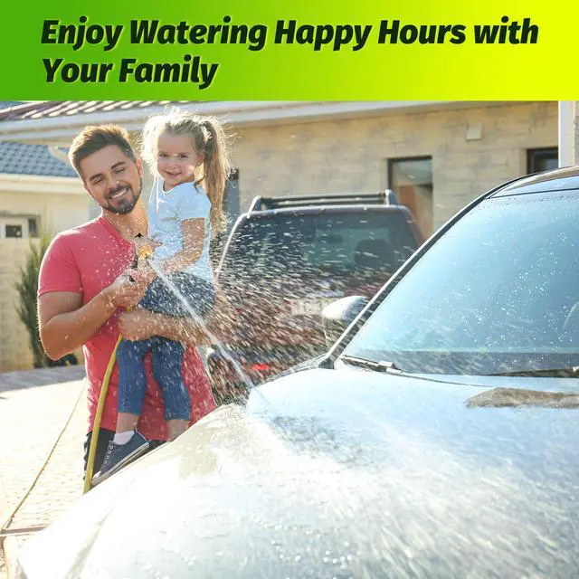 Alt view image 7 of 7 - AUTOMAN Metal Hose Nozzle, High Pressure Garden Hose Sprayer, 100% Metal Water Hose Nozzle, Adjustable Watering Nozzle, Heavy Duty Garden Nozzle for Watering Plants & Lawns, Washing Cars & Pets
