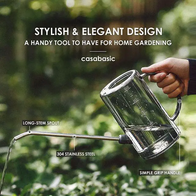Alt view image 2 of 7 - Small Watering Can, Plant Water Can for Indoor Plants, Plant Waterer 1Liter