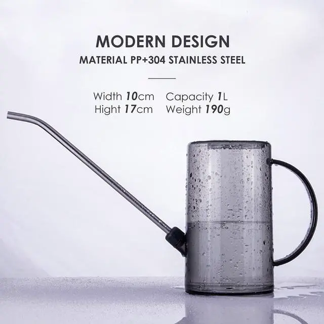 Alt view image 5 of 7 - Small Watering Can, Plant Water Can for Indoor Plants, Plant Waterer 1Liter