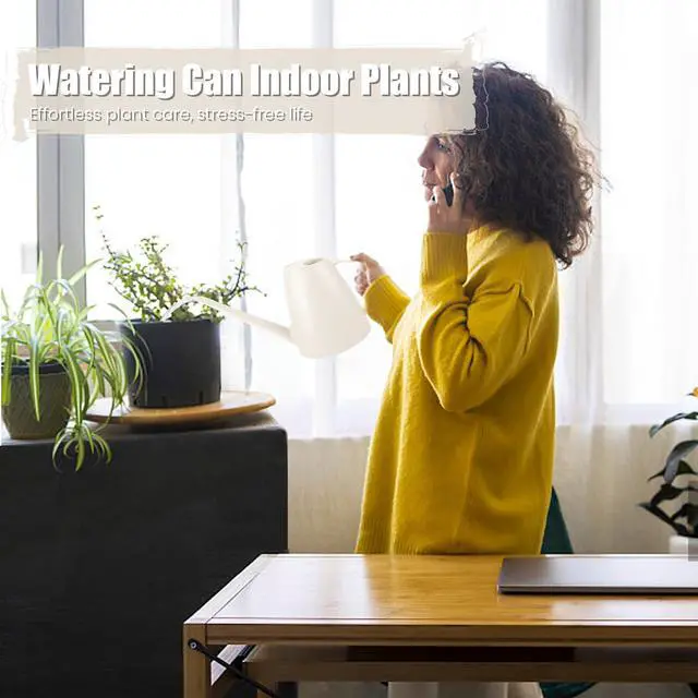 Alt view image 5 of 7 - 1.8L Watering Can, Watering Can Indoor Plants, Long Spout Small Water Can