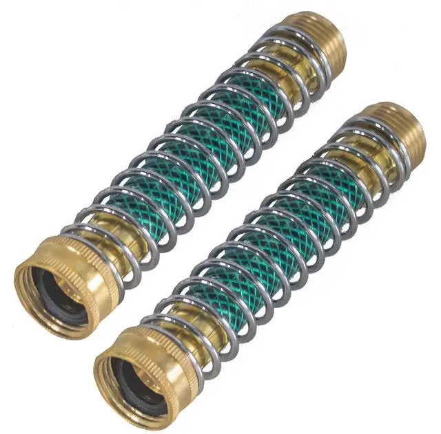 Alt view image 2 of 7 - Hourleey Garden Hose Protector, Hose Extension Adapter with Coil Spring, 2 Pack