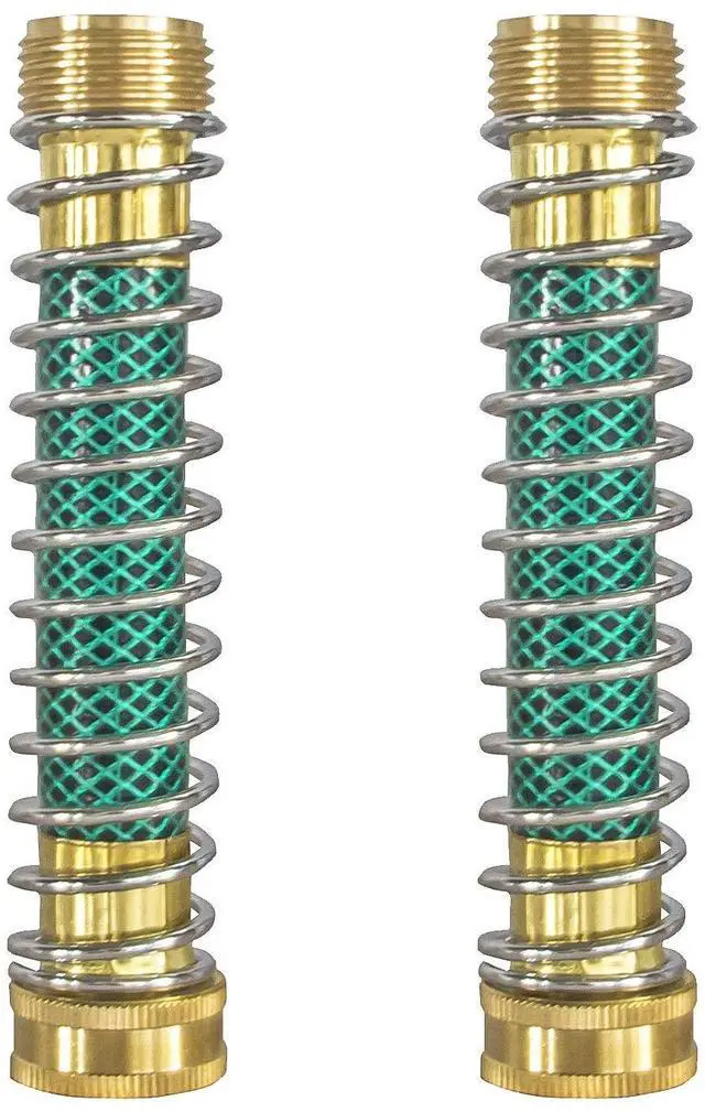 Alt view image 6 of 7 - Hourleey Garden Hose Protector, Hose Extension Adapter with Coil Spring, 2 Pack