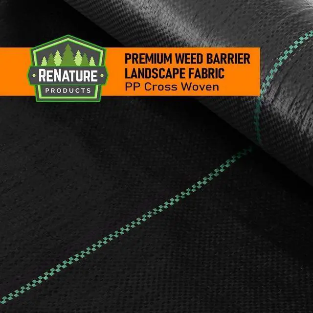Alt view image 7 of 7 - LAVEVE 3FT x 100FT Weed Barrier Landscape Fabric Heavy Duty