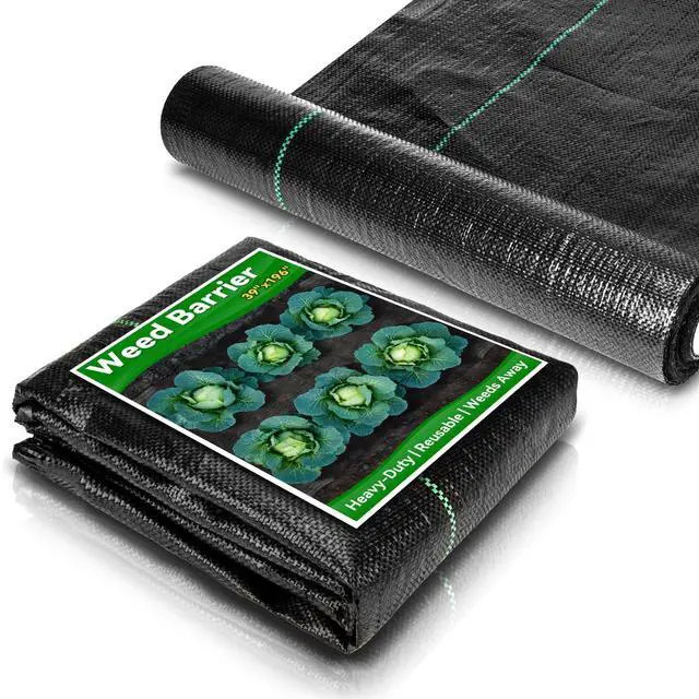 Alt view image 7 of 7 - RAINFLOW Weed Barrier Fabric - Heavy Duty Landscape Fabric, 3.2 x 16.4 ft