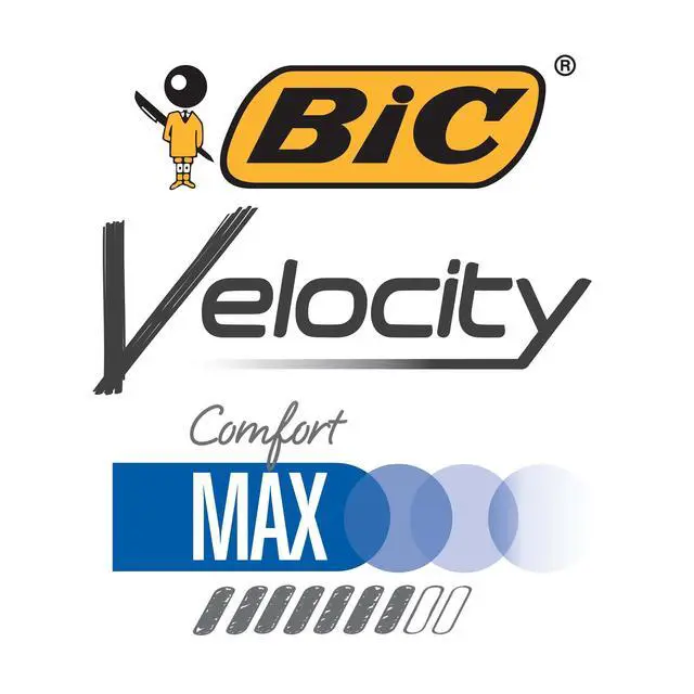Alt view image 6 of 6 - BIC® Velocity Max Mechanical Pencils, Thick Point, 0.9 mm, #2 HB Lead, Assorted Barrel Colors, Pack Of 2