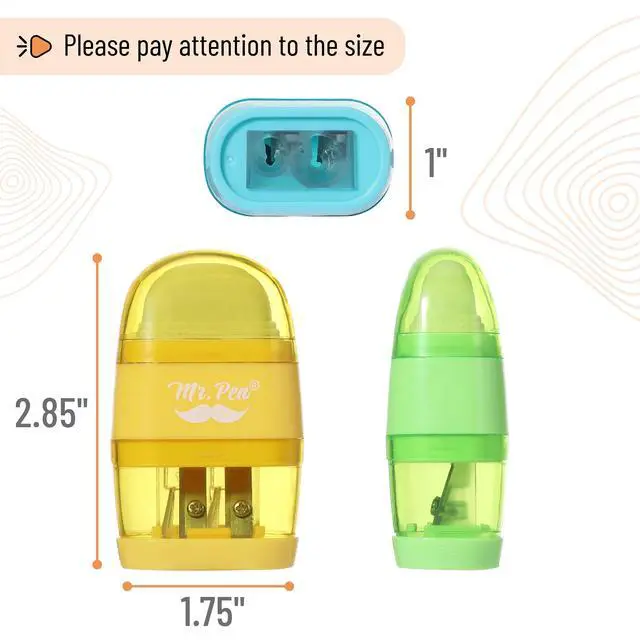 Alt view image 3 of 7 - Mr. Pen- Pencil Sharpener & Eraser, 4 Pack