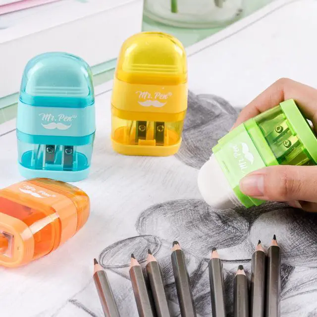 Alt view image 7 of 7 - Mr. Pen- Pencil Sharpener & Eraser, 4 Pack