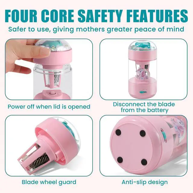 Alt view image 6 of 7 - Electric Pencil Sharpener(6-8mm), Fully Automatic Colored Pencil Sharpener for Kids with Auto in & Out Rechargeable Sharpener for Classroom//Office/Home Kids Gift