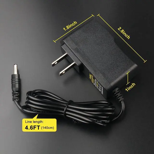 Alt view image 2 of 7 - LeTaoXing 6V 1.5A Power Supply 3.5mm x 1.35mm Mains AC-DC 9W Adapter 3.5mmx1.35mm for APEMAN Trail Cam H70 Hunting/Campark T100 Wildlife Camera, Toguard H85 Trail Camera