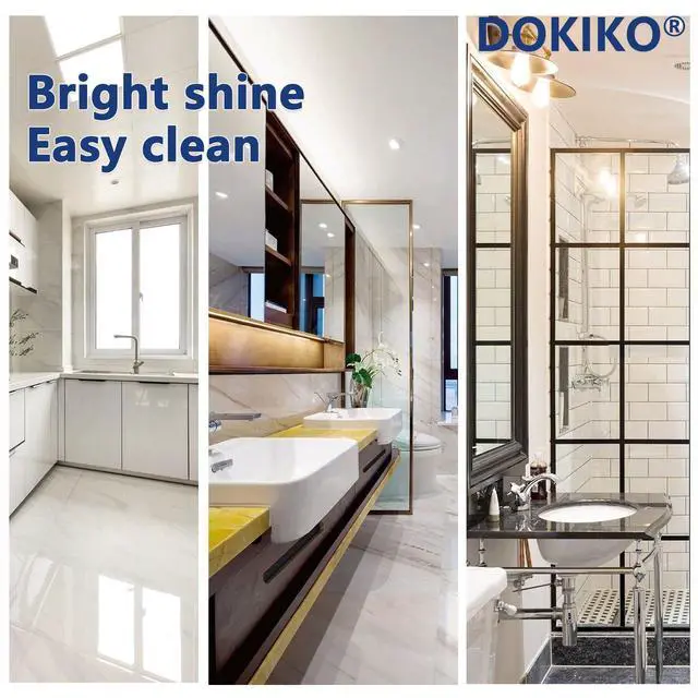 Alt view image 6 of 7 - DOKIKO Glass Cleaner Refill Tablets - 50 Eco-Friendly Refill Packs,800fl oz Spray,Plastic-Free Formula for Windows, Mirrors & Windshields