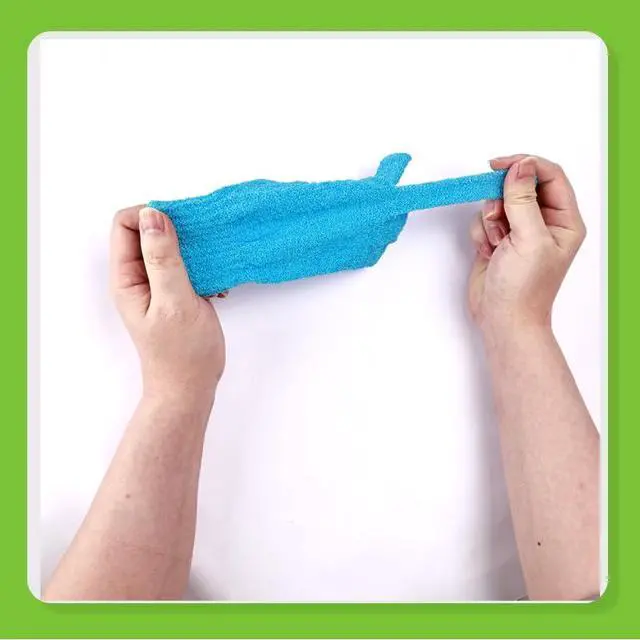 Alt view image 5 of 5 - 24 Pcs Exfoliating Bath Gloves Shower Gloves, 12 Colors Double Sided Exfoliating Gloves for Beauty Spa Massage Skin Shower Body Scrubber Bath Accessories, Made of Nylon