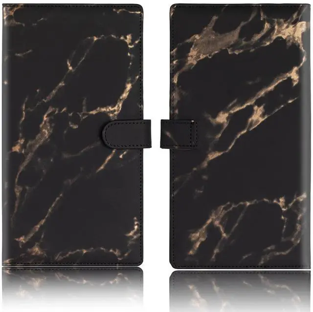Alt view image 3 of 7 - TOURSUIT Car Registration and Insurance Card Holder, Marble Black | Vehicle License Document Organizer, Glove Box Compartment, Interior Car Accessories, For Women Men