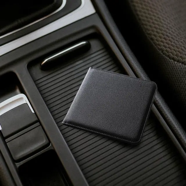 Alt view image 6 of 7 - CoBak Car Registration and Insurance Holder for Men and Women | Small Lightweight Vehicle Glove Box Car Organizer, Auto Truck Compartment Case for Essential Document, Driver License