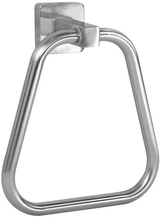 Main image of Towel Holder for Bathroom Wall Towel Ring Stainless Steel Hand Towel Holder Heavy Duty Towel Hanger for Bath, Kitchen (Brushed Nickel)