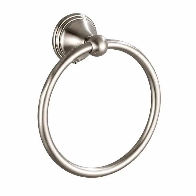 Main image of Towel Ring for Bathroom, Brushed Nickel Hand Towel Holder 1 Pack, Bathroom Accessories and Towel Racks for Bathroom Wall Mount