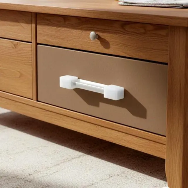Alt view image 2 of 7 - Kisangel Proofing Corner Protectors for Furniture Soft Silicone Edge Guards 8Pcs Child Safety Drawer Door Handle Covers Easy Install for Cabinets Wardrobes and Desks