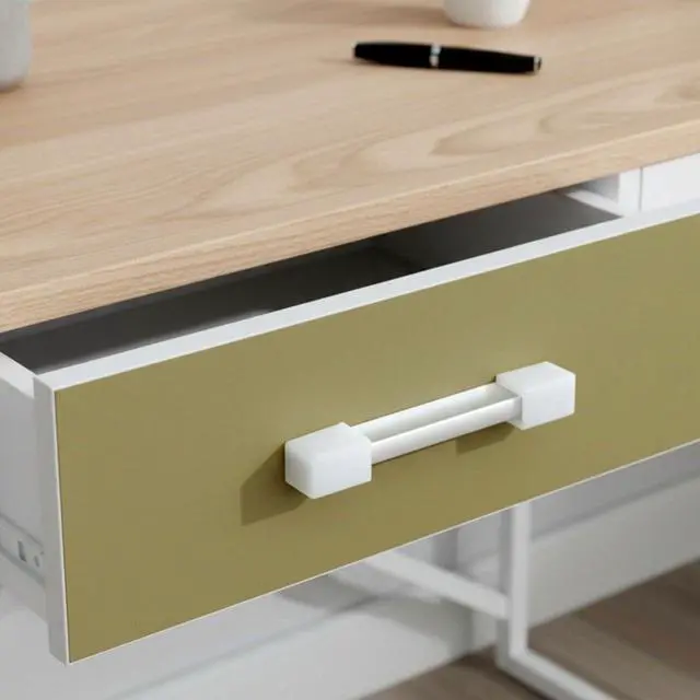 Alt view image 3 of 7 - Kisangel Proofing Corner Protectors for Furniture Soft Silicone Edge Guards 8Pcs Child Safety Drawer Door Handle Covers Easy Install for Cabinets Wardrobes and Desks