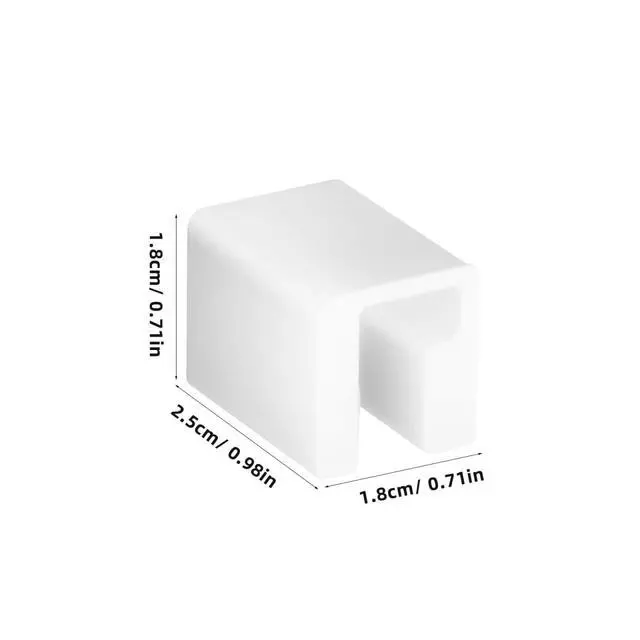 Alt view image 5 of 7 - Kisangel Proofing Corner Protectors for Furniture Soft Silicone Edge Guards 8Pcs Child Safety Drawer Door Handle Covers Easy Install for Cabinets Wardrobes and Desks