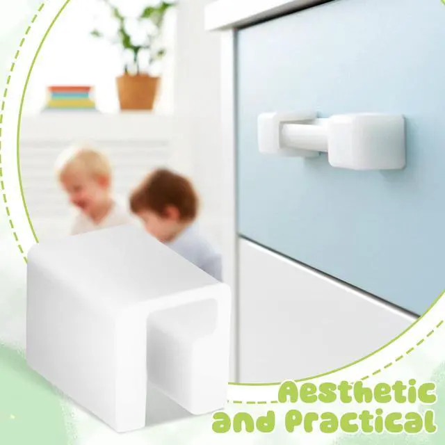 Alt view image 7 of 7 - Kisangel Proofing Corner Protectors for Furniture Soft Silicone Edge Guards 8Pcs Child Safety Drawer Door Handle Covers Easy Install for Cabinets Wardrobes and Desks
