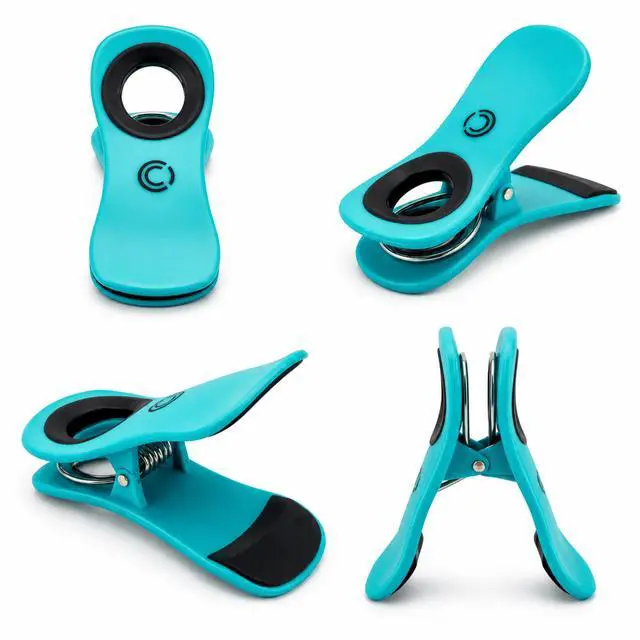 Alt view image 4 of 7 - Core Clip Towel Clips for Beach Chairs Pool & Lounge Chairs on Cruise Boat | Towel clamps for beach, lounge, pool & cruise chairs hold strong in wind
