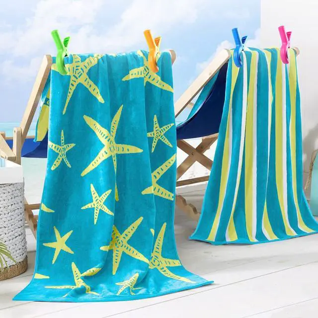 Alt view image 3 of 7 - 8 Pack Heavy Duty Beach Towel Clips & Pool Towel Clamps - Windproof, Extra Strong Spring for Beach Chairs, Lounge, Cruise Essentials (Must Haves), 4 Vibrant Colors