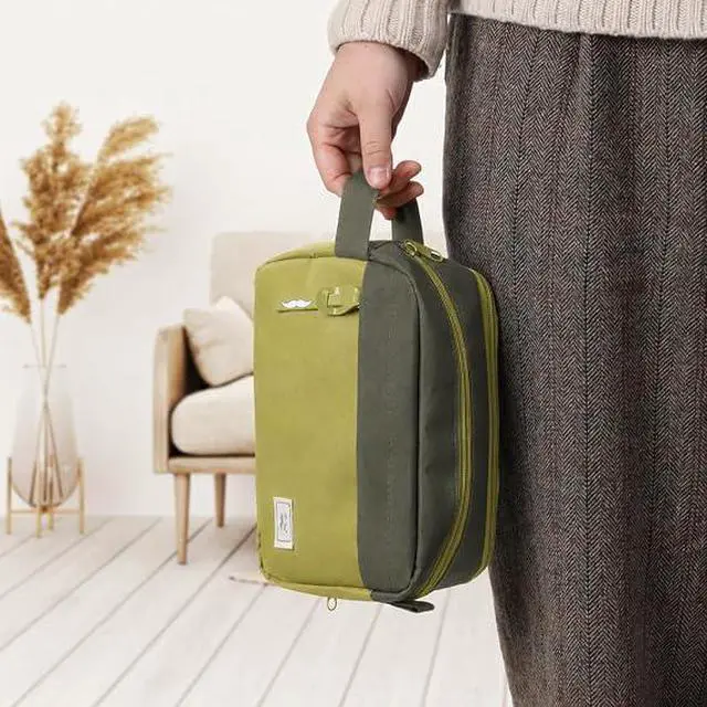 Alt view image 6 of 7 - Mr. Pen- High Capacity Pencil Case Light Olive Green