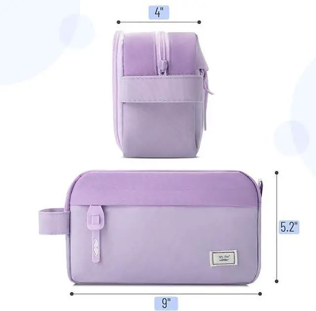 Alt view image 3 of 7 - Mr. Pen- High Capacity Pencil Case Purple