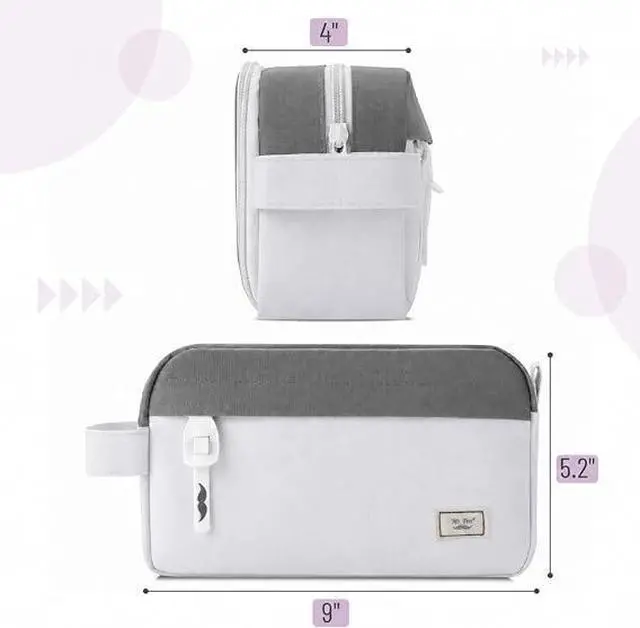 Alt view image 6 of 7 - Mr. Pen- High Capacity Pencil Case White - Gray
