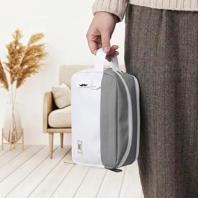 Alt view image 2 of 7 - Mr. Pen- High Capacity Pencil Case White - Gray