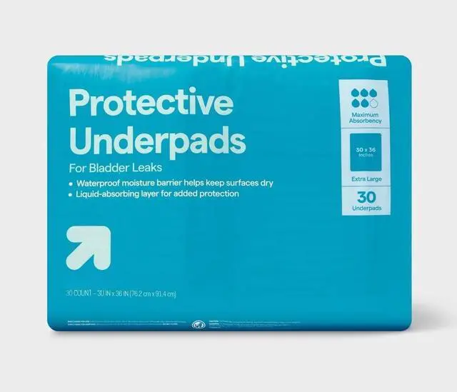 Main image of Extra Large Protective Bed Underpads - Maximum Absorbency - 30ct