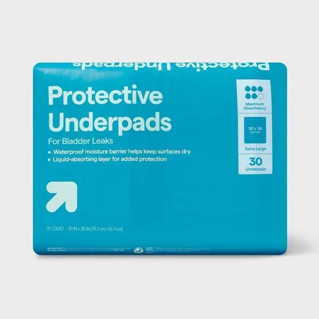 Alt view image 4 of 4 - Extra Large Protective Bed Underpads - Maximum Absorbency - 30ct