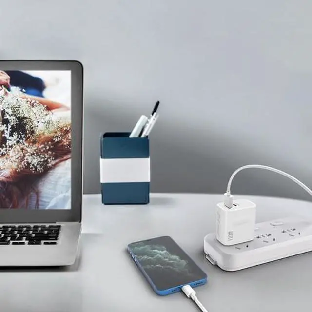 Alt view image 7 of 7 - 120W GaN Fast Charger PD USB-C Wall Charger Adapter for iPhone Samsung Universal