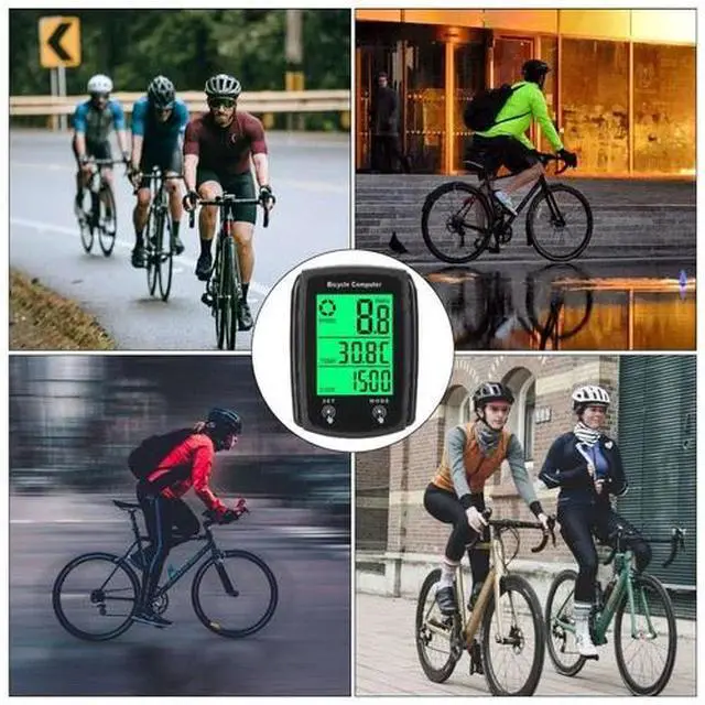 Alt view image 3 of 7 - Wired Bike Bicycle Speedometer Cycle Digital Odometer Computer Waterproof LCD