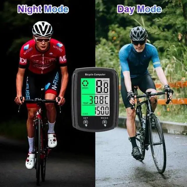 Alt view image 5 of 7 - Wired Bike Bicycle Speedometer Cycle Digital Odometer Computer Waterproof LCD