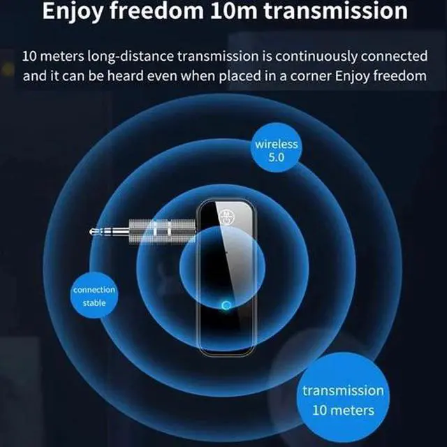 Alt view image 7 of 7 - USB Wireless Bluetooth Transmitter Receiver for Car Music Audio Aux Adapter lot