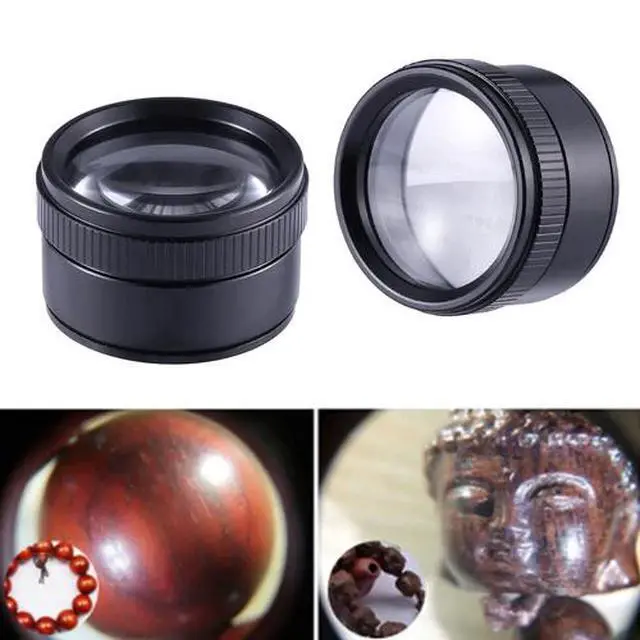 Alt view image 2 of 7 - 2PCS 40X30 Magnifying Loop Loupe Jewelry Eye Glass Jewelers Magnifier Pocket US