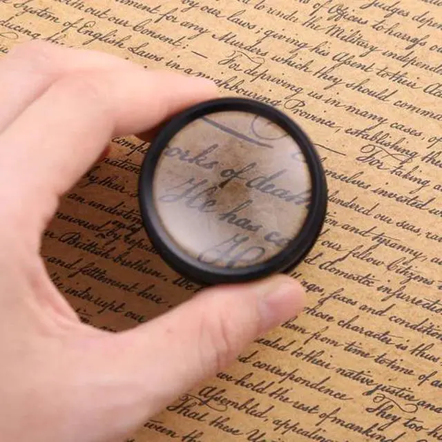 Alt view image 7 of 7 - 2PCS 40X30 Magnifying Loop Loupe Jewelry Eye Glass Jewelers Magnifier Pocket US