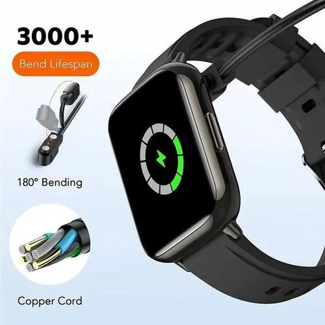 Alt view image 7 of 7 - 2-Pin Universal USB Data Charging Cable Magnetic Charger for Smart Watch 2.84mm