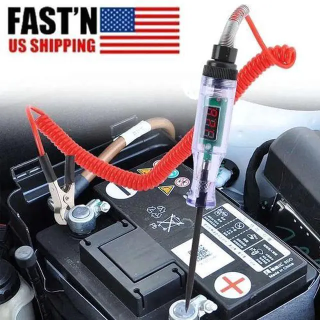 Main image of 6~24V DC LED Digital Electric Voltage Circuit Tester Truck Automotive Light Test