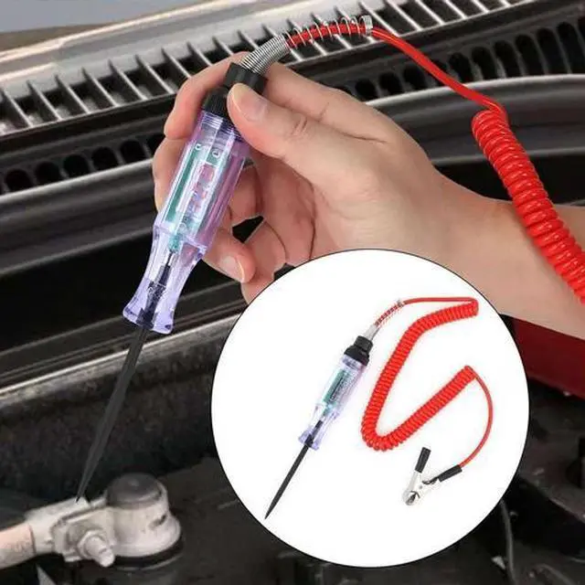 Alt view image 3 of 7 - 6~24V DC LED Digital Electric Voltage Circuit Tester Truck Automotive Light Test
