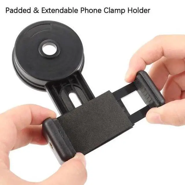 Alt view image 5 of 7 - Cell Phone Universal Adapter Mount Binocular Monocular Spotting Scope Telescope