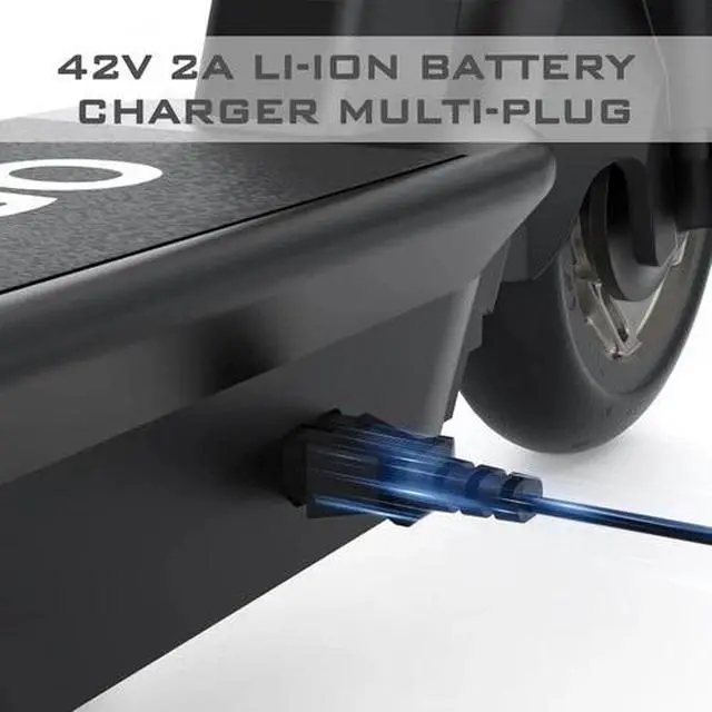 Alt view image 2 of 5 - 42V 2A Charger for 36V L1thium Li-1on Battery Most Brands with 5.5mm DC Plug