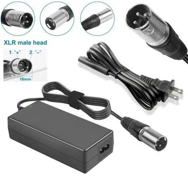 Alt view image 2 of 5 - 24V Mobility B4ttery Charger 4 Jazzy Power Chair Wheelchair Electric Pride Auto